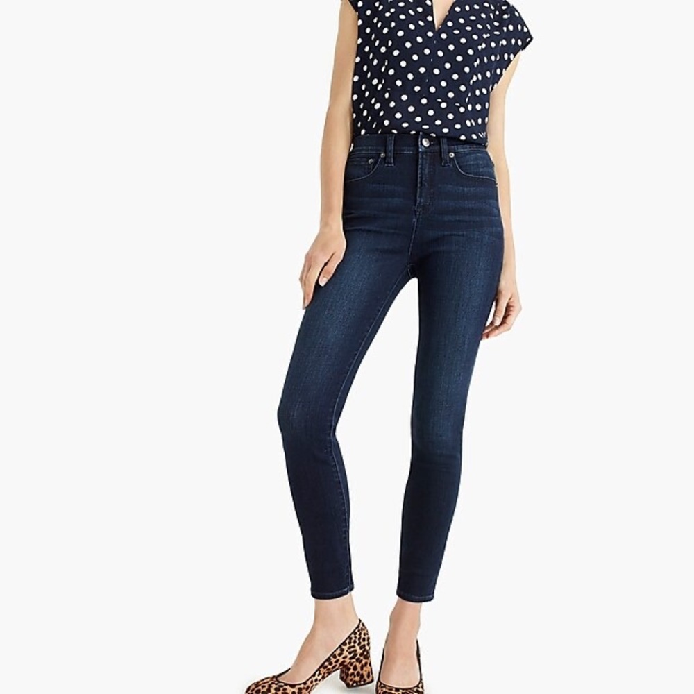 J Crew 10" HIGHEST-RISE TOOTHPICK TENCEL™ SZ 29 - Picture 3 of 10